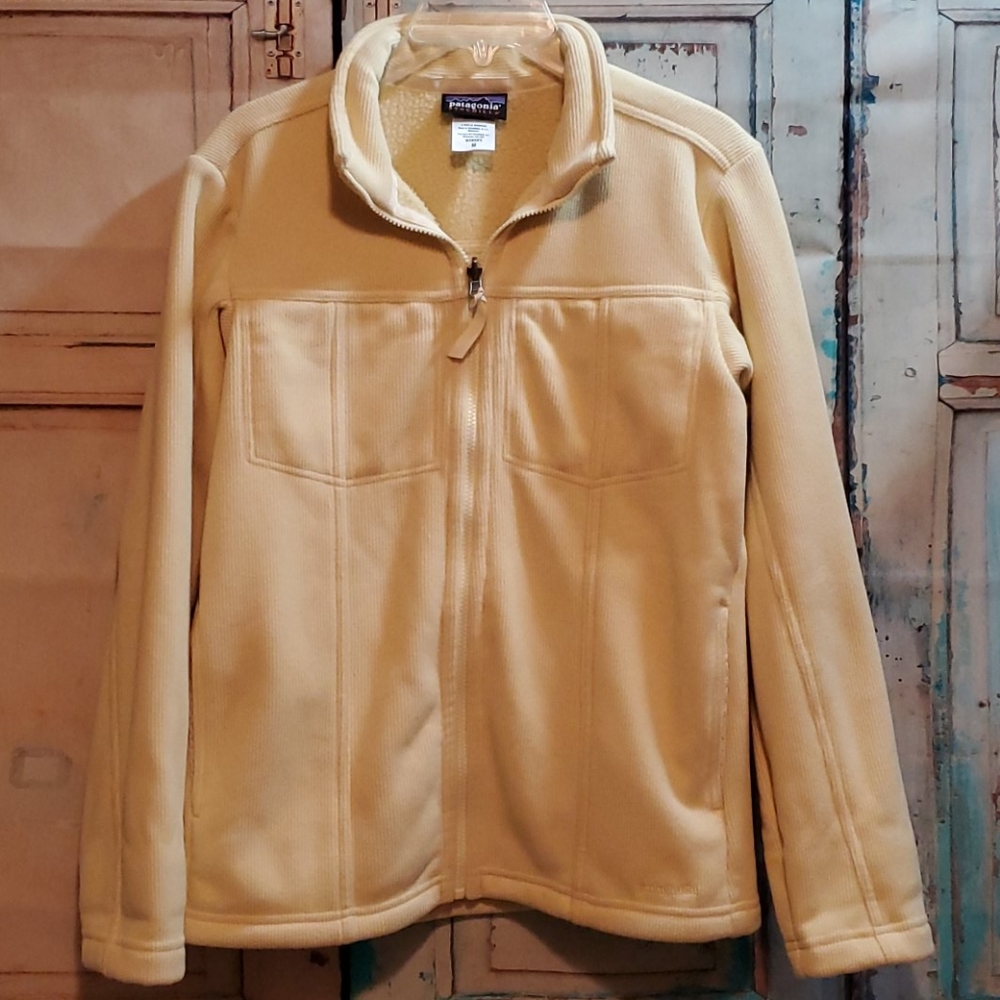 Patagonia Synchilla Creamy Yellow Jacket